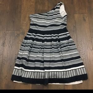 White House Black Market one shoulder dress